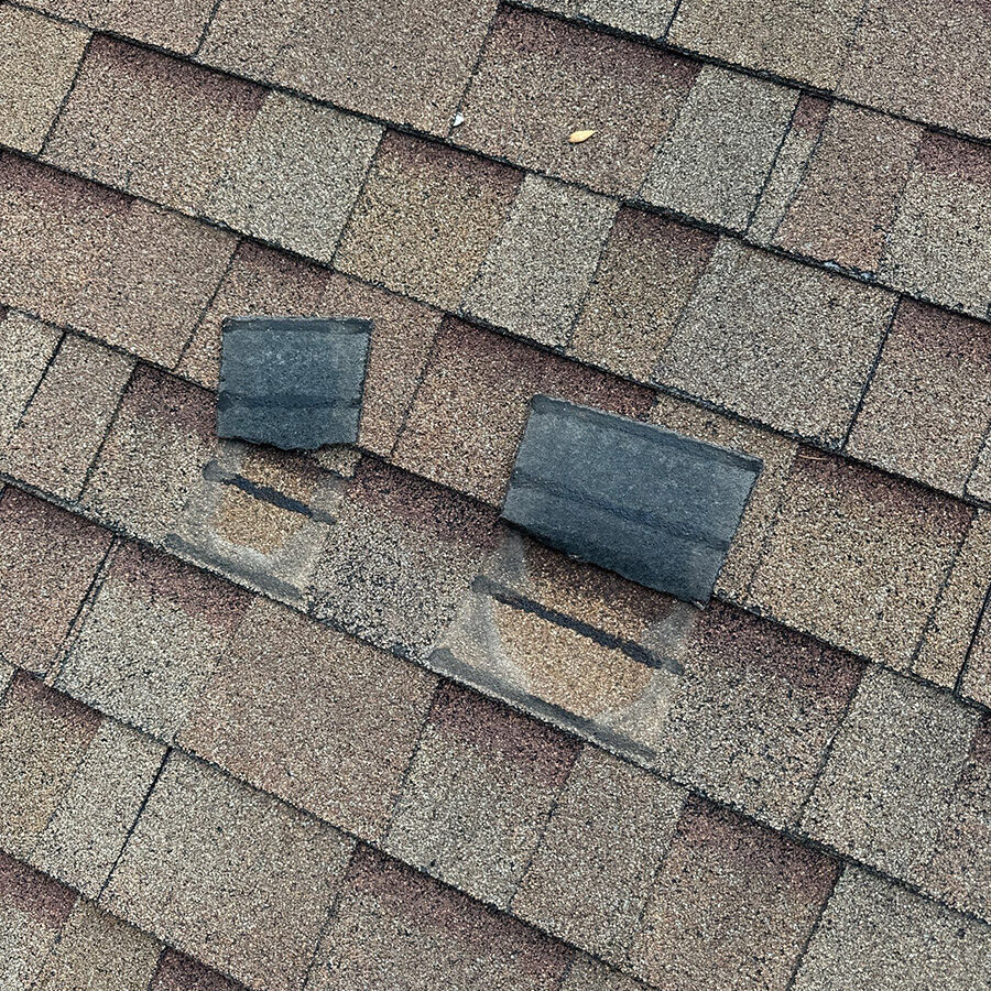 Roofing tiles blown up from heavy winds Modern BYLT Roofing Houston